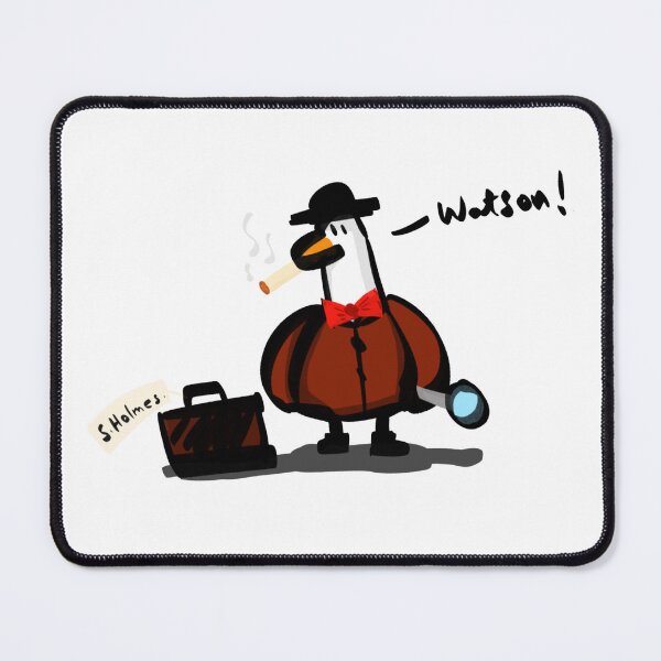 Item preview, Duck Holmes  designed and sold by Ayush Panda.