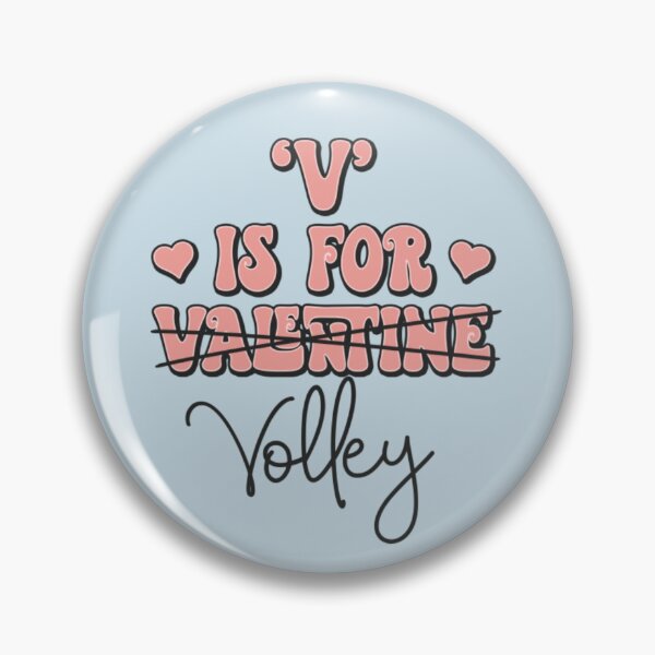Item preview, V Is For Volley Funny Tennis Valentines Day72 designed and sold by Marshaunmoose.