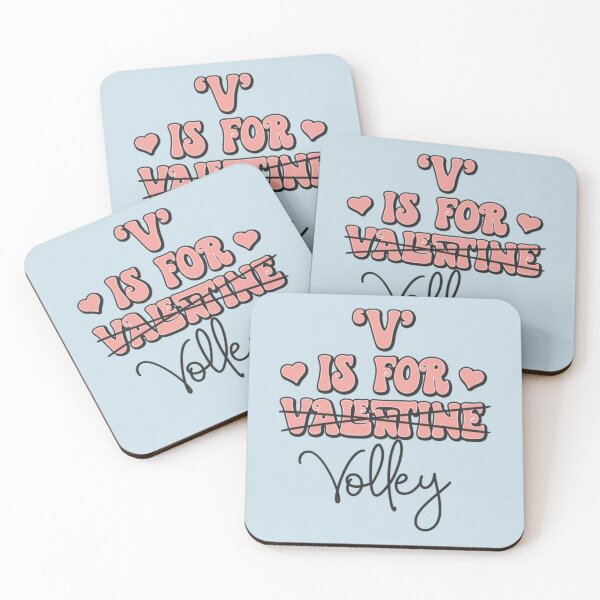 Item preview, V Is For Volley Funny Tennis Valentines Day72 designed and sold by Marshaunmoose.