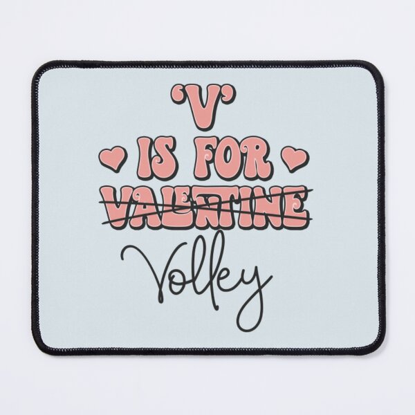 Item preview, V Is For Volley Funny Tennis Valentines Day72 designed and sold by Marshaunmoose.