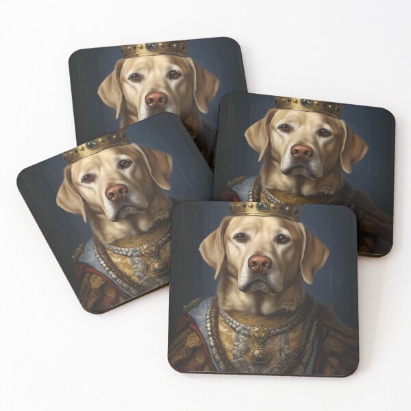 Item preview, Golden Legends: Hyper-Realistic Labrador Portraits in Medieval Fantasy! designed and sold by calharborne.