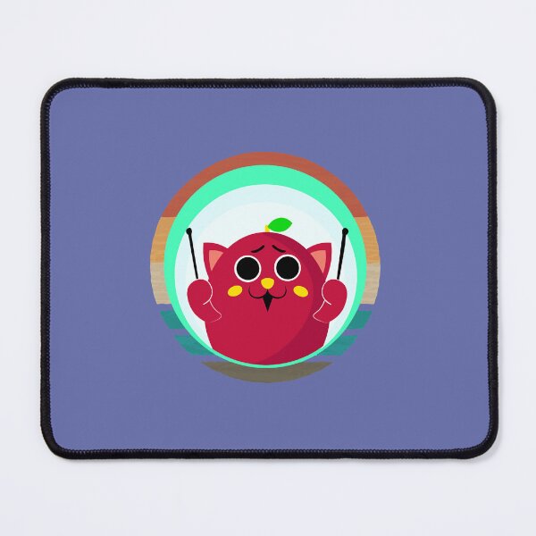 Item preview, Nyango Star Apple Cat Mascot Drummer Japan designed and sold by sakinazshop.