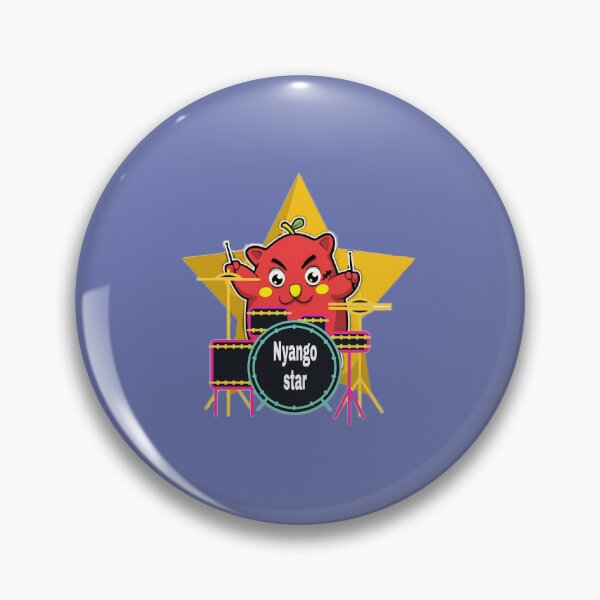 Item preview, Nyango Star Nyango Star Mascot Drummer  designed and sold by sakinazshop.