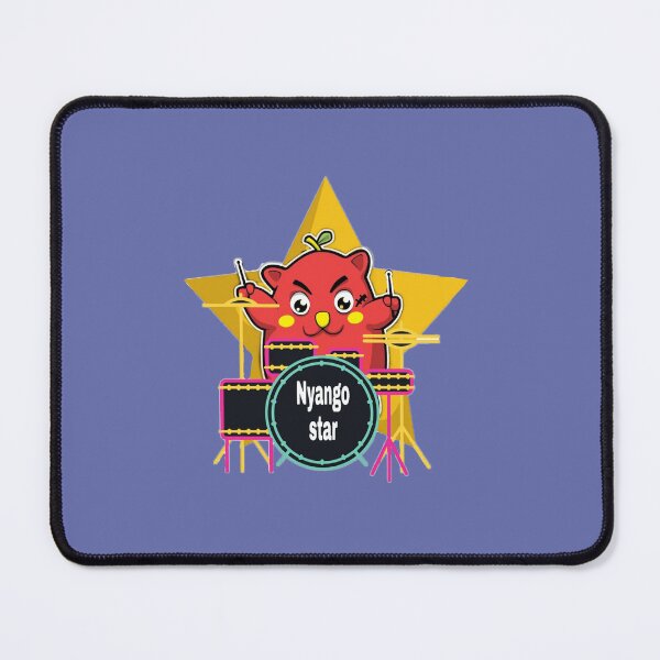 Item preview, Nyango Star Nyango Star Mascot Drummer designed and sold by sakinazshop.