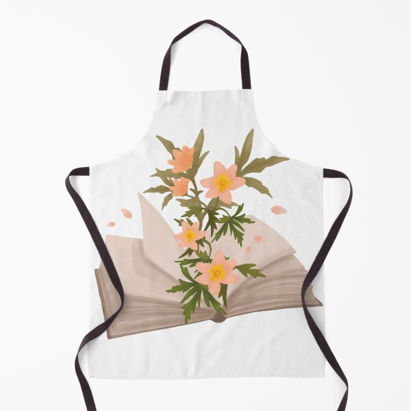 Item preview, open book with blooming flowers designed and sold by Kate22oclock.