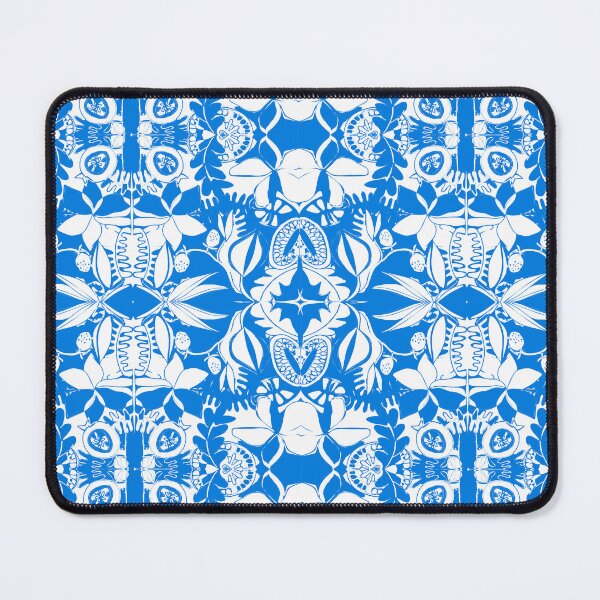 Item preview, Vintage block print - BLUE AND WHITE designed and sold by KEROMERO.