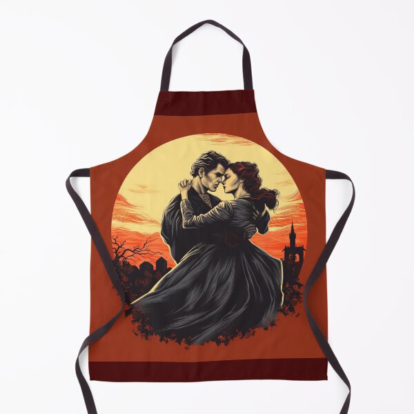 Item preview, Vampire in Embrace in Retro Classic Vintage Style designed and sold by redstar19.