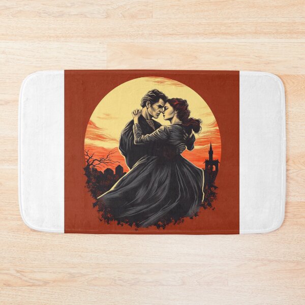 Item preview, Vampire in Embrace in Retro Classic Vintage Style designed and sold by redstar19.