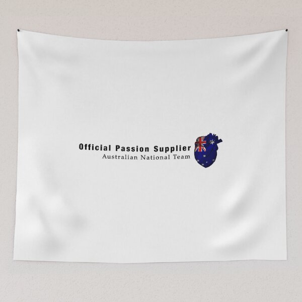 Item preview, Australia Fanshirt "Passion & Heart" designed and sold by Endorfin Garment.
