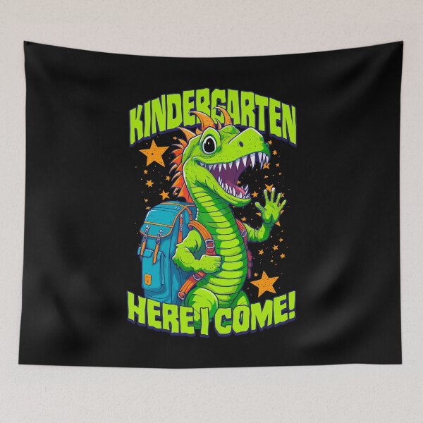 Item preview, Kindergarten Here I Come Back To First Day Of School Dragon designed and sold by GrandeDuc.