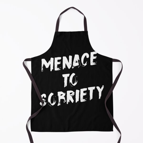 Item preview, Menace to Sobriety designed and sold by SoberTeeCo.
