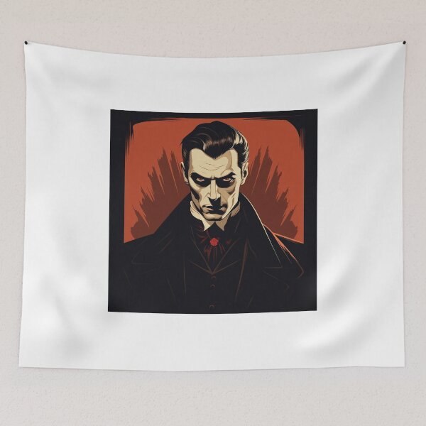 Item preview, Dracula in Retro Classic Vintage Style designed and sold by redstar19.
