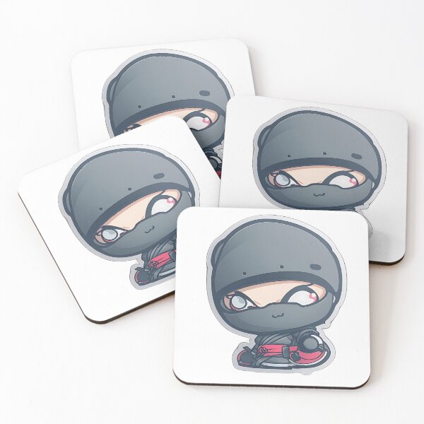 Item preview, Ninja Sticker designed and sold by ROKANDESIGNART.