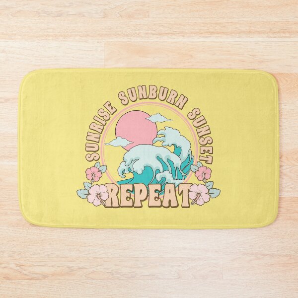 Item preview, Sunrise Sunburn Sunset Repeat Summer Vibes designed and sold by marknprints.