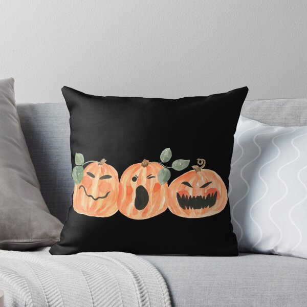 Item preview, Jack O Lantern Pumpkin Watercolor Fun Halloween  designed and sold by Kunrus  Nakwijitpong.