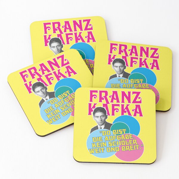Item preview, Franz Kafka, quote, student designed and sold by Mauswohn.