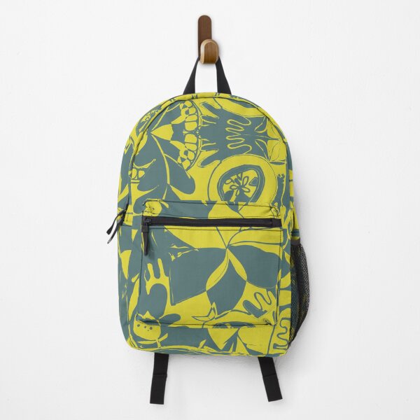 Item preview, Vintage block print - mustard green designed and sold by KEROMERO.