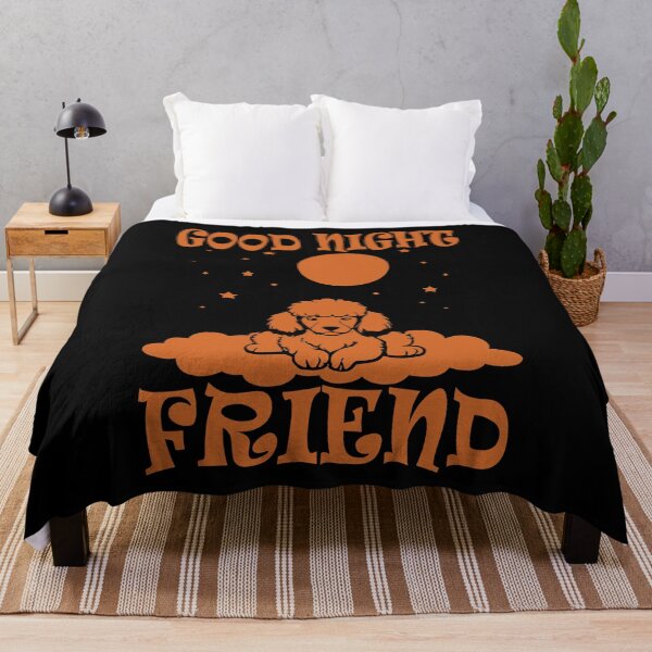 Item preview, Good Night Poodle - Chocolate designed and sold by Soulemotion.