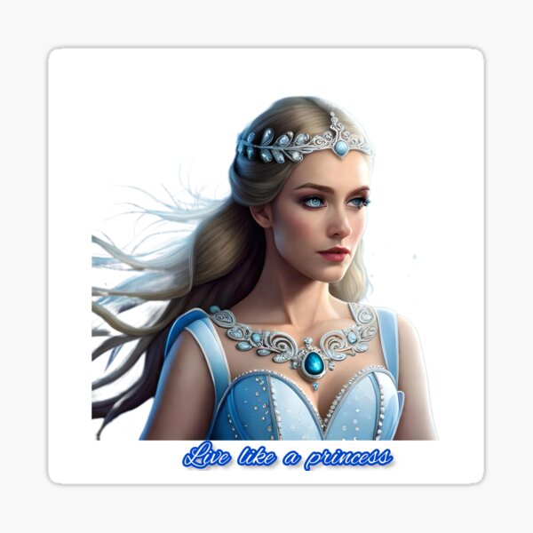 Item preview, Live like a princess designed and sold by Hazell07.