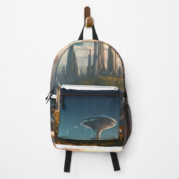 Item preview, futuristic city designed and sold by EdicionesJML.