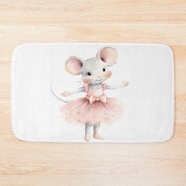 Aperçu de l'œuvre Souris fantaisiste dans un tutu rose : un délicieux compagnon pour les enfants créée et vendue par Storm4Clo.