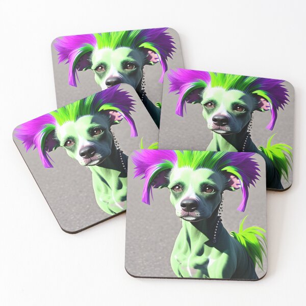Item preview, Pop Art Chinese Crested Dog designed and sold by crazykona.