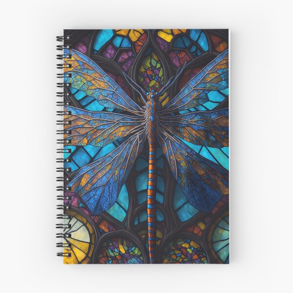 Item preview, Dragonfly Stained Glass Art designed and sold by druidwolfart.
