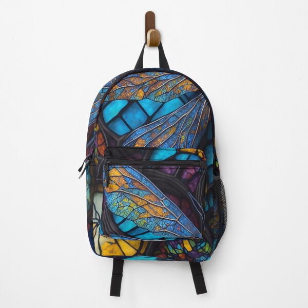 Item preview, Dragonfly Stained Glass Art designed and sold by druidwolfart.