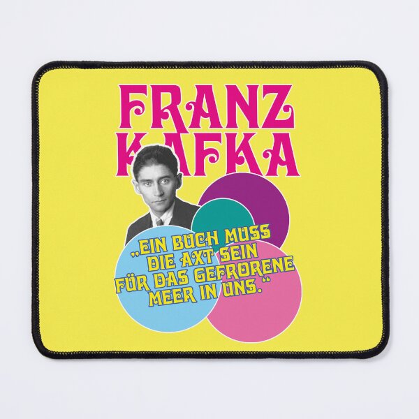 Item preview, Franz Kafka, quote, book designed and sold by Mauswohn.