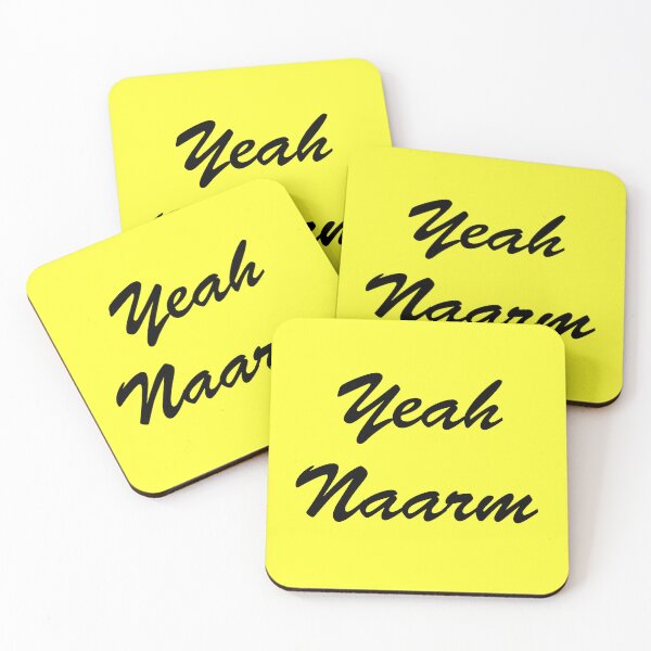 Item preview, Yeah Naarm yellow black designed and sold by YeahNaarm.