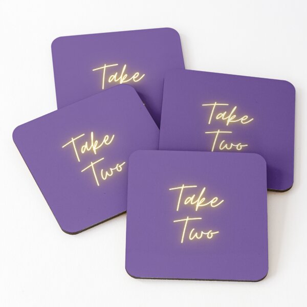 Item preview, BTS Take Two Bangtan Army Sparkle Glow Yellow Minimalist Cute Lyrics Quote Trending Gift Aesthetic designed and sold by Winterlock.