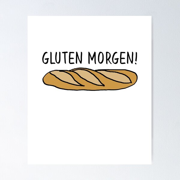 Item preview, Gluten Morgen! designed and sold by monclus.
