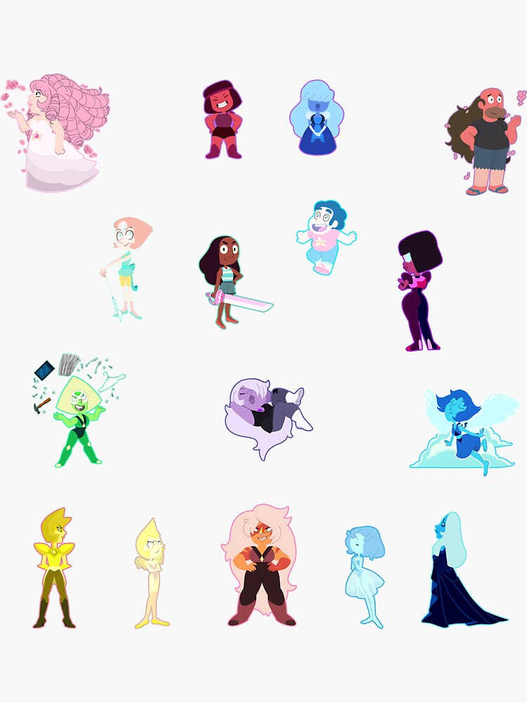 All them Universe Stickers by number36