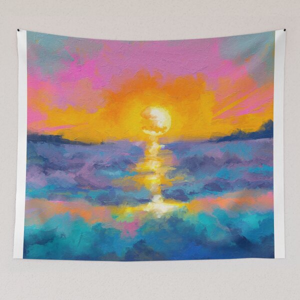 Item preview, Sunset on the Ocean  designed and sold by Nora Gad.