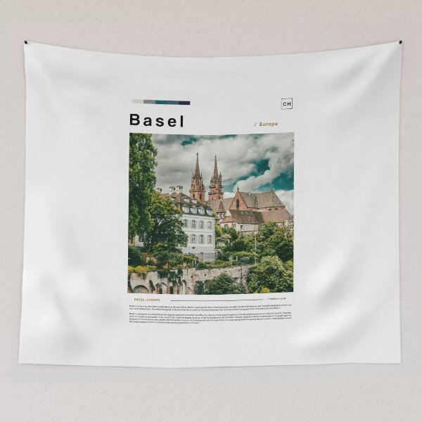 Item preview, basel poster landscape designed and sold by paulrommer.