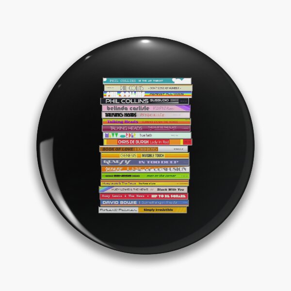 Item preview, The Sounds of the Talking Heads Retro 80s CD Stack Fan Art designed and sold by ClothingBently.