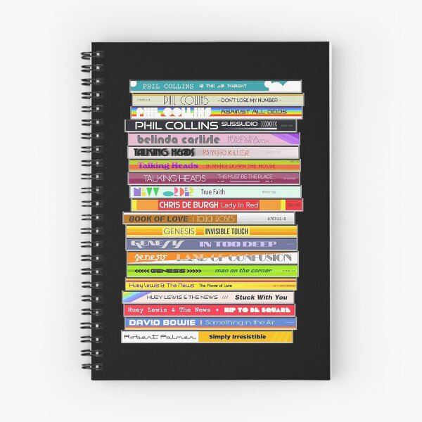 Item preview, The Sounds of the Talking Heads Retro 80s CD Stack Fan Art designed and sold by ClothingBently.