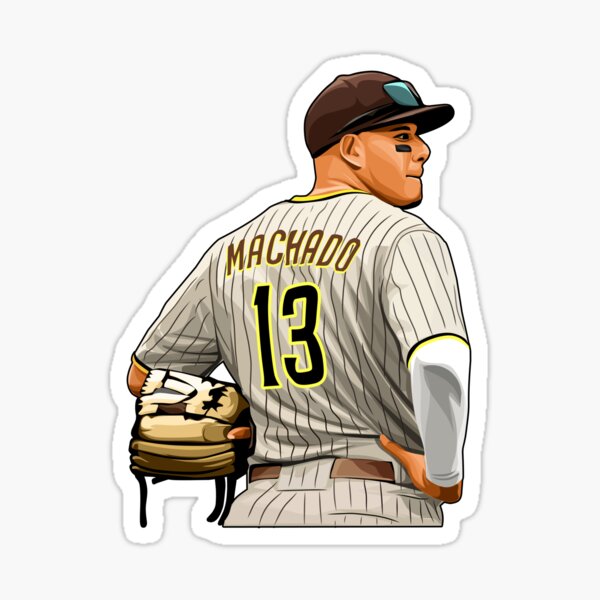 San Diego Manny Machado Sticker 