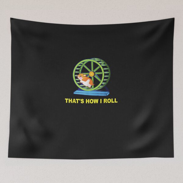 Item preview, Hamster This Is How I Roll Hamster Wheel Shirt Gift  designed and sold by ShelleyJDooley.