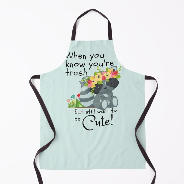 Item preview, When you know you're trash but still want to be cute. designed and sold by PellSilversmith.