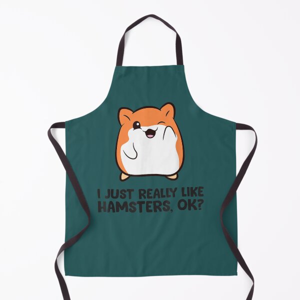 Item preview, I Just Really Like Hamsters, Ok Funny Hamster designed and sold by ShelleyJDooley.