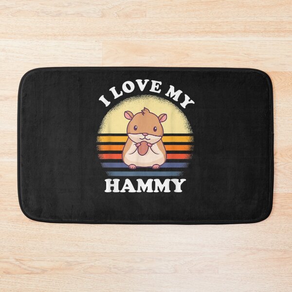 Item preview, I Love My Hammy Cute Hamster Rodent  designed and sold by ShelleyJDooley.
