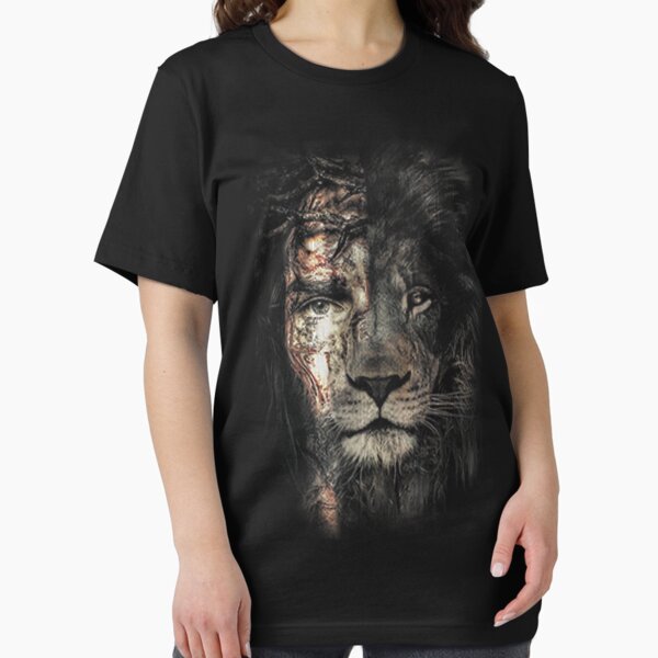 Vista previa del artículo con la obra «Jesús León Cruz Cristiana Religión Amante», diseñado y vendido por ShelleyJDooley.