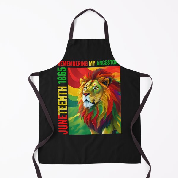 Item preview, Juneteenth Lion Remembering My Ancestors designed and sold by ShelleyJDooley.