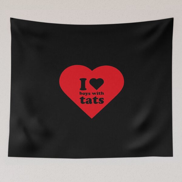 Item preview, I Love Boys with Tats designed and sold by Storm4Clo.