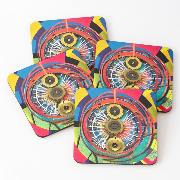 Item preview, Complex Clockwork Multi-coloured Abstract Vol 2 designed and sold by Artekinium.