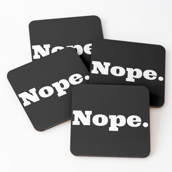 Item preview, Nope designed and sold by SoberTeeCo.
