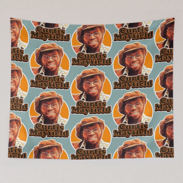 Item preview, Art the face smile Curtis man singer  designed and sold by EdisonRacine.