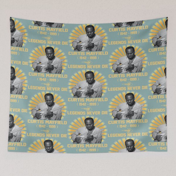 Item preview, Classic Curtis Mayfield Legend Never Die designed and sold by EdisonRacine.