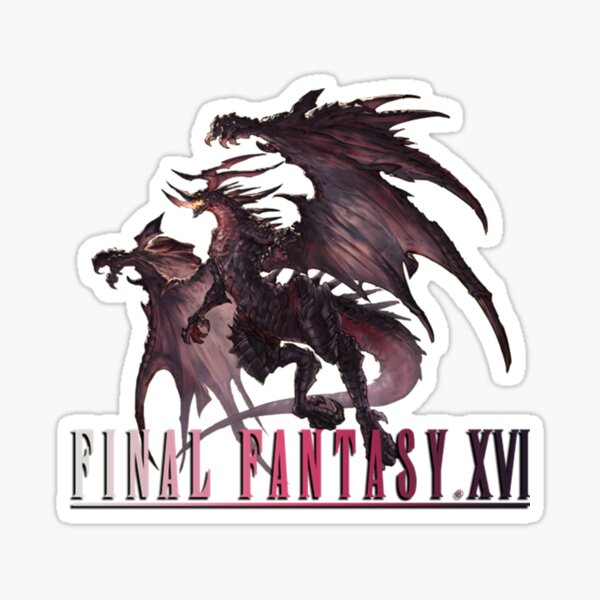 Final Fantasy XVI Logo Sticker